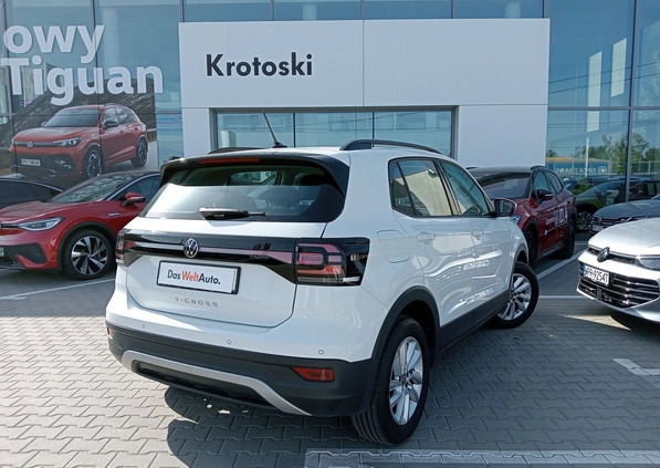 Volkswagen T-Cross cena 69900 przebieg: 22085, rok produkcji 2021 z Żnin małe 436